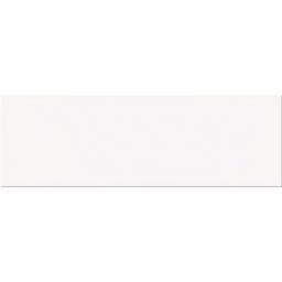 Opoczno Salsa White Glossy płytka ścienna 9,8x30 cm biały połysk