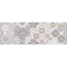 Cersanit Mystery Land inserto patchwork dekor ścienny 20x60 cm