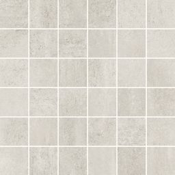 Opoczno Grava white mosaic matt mozaika ścienno-podłogowa 29,8x29,8 cm biały mat