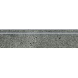 Opoczno Newstone Graphite Steptread stopnica podłogowa 29,8x119,8 cm szary mat