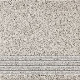 Opoczno Milton grey steptread stopnica podłogowa 29,7x29,7 cm STR szary mat