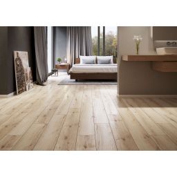 Opoczno Grand Wood Natural Cream płytka ścienno-podłogowa 19,8x119,8 cm STR beżowy mat