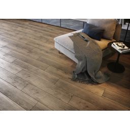 Opoczno Grand Wood Rustic Brown płytka ścienno-podłogowa 19,8x119,8 cm STR brązowy mat