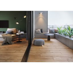 Opoczno Grand Wood Rustic Light Brown płytka ścienno-podłogowa 19,8x119,8 cm STR brązowy mat