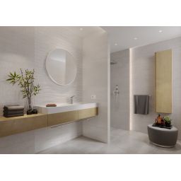 Cersanit Shiny Textile PS810 beige satin płytka ścienna 29,8x59,8 cm beżowy satynowy