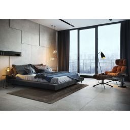 Opoczno Newstone Light Grey płytka ścienno-podłogowa 79,8x79,8 cm szary mat