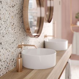 Cersanit Hika terazzo mix colors lappato płytka ścienno-podłogowa 59,8x59,8 cm