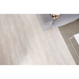 Cersanit Finwood white płytka ścienno-podłogowa 18,5x59,8 cm STR biały mat