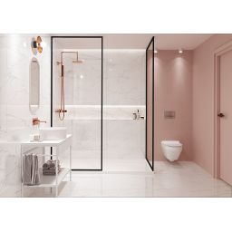 Cersanit Stay Classy PS804 white glossy płytka ścienna 29,8x59,8 cm biały połysk