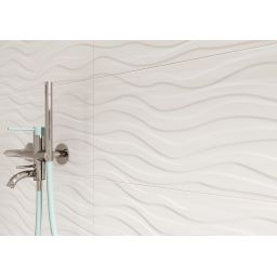 Cersanit Soft Romantic płytka ścienna 59,8x29,8 cm biała