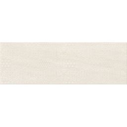 Cersanit Bantu cream heksagon inserto glossy płytka ścienna 20x60 cm kremowy połysk