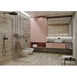 Cersanit Woodland Pure Wood light beige płytka ścienno-podłogowa 18,5x59,8 cm STR jasny beżowy mat