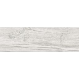 Cersanit Woodland Alpine Wood white płytka ścienno-podłogowa 18,5x59,8 cm STR biały mat