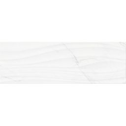 Cersanit Marinel white structure glossy płytka ścienna 20x60 cm STR biały połysk