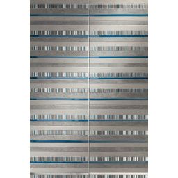 Domino turkus listwa ścienna 36x1 cm 