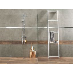 Domino Marbel listwa ścienna 119,8x5,5 cm srebrna