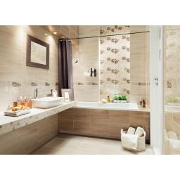 Domino Pinia beż płytka ścienna 25x36 cm