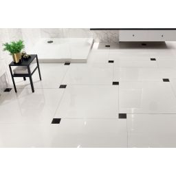 Domino Super Black Pol płytka podłogowa 9,8x9,8 cm