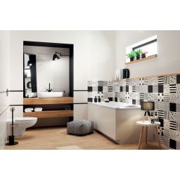 Domino Tibi white STR płytka ścienna 30,8x60,8 cm