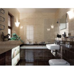 Domino Toscana listwa ścienna 36x7,4 cm beżowa