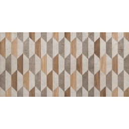 Domino Dover dekor ścienny 60,8x30,8 cm szara