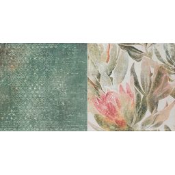 Domino Margot flower A dekor ścienny 30,8x60,8 cm