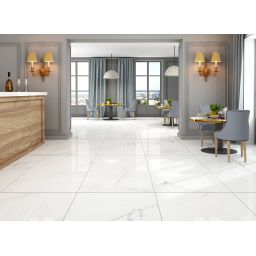 Euroceramic Calacata płytka ścienno-podłogowa 60x120 cm biały poler