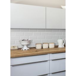 Fabresa Bevelled Blanco Mate Biselado BX płytka ścienna 10x20 cm