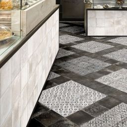 Mariner 900 Maioliche 10 dekor ścienno-podłogowy 20x20 cm mix szary