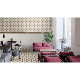 Mariner 900 Cementine 4 dekor ścienno-podłogowy 20x20 cm mix brązowy