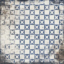 Mariner 900 Maioliche 6 dekor ścienno-podłogowy 20x20 cm mix niebieski