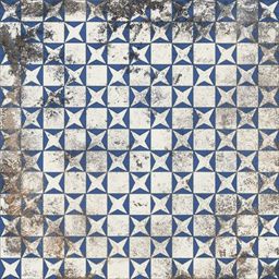 Mariner 900 Maioliche 6 dekor ścienno-podłogowy 20x20 cm mix niebieski