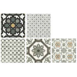 Mariner Vintage dekor ścienno-podłogowy 20x20 cm mix kolorów szary