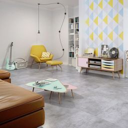 Paradyż Scratch Bianco płytka ścienno-podłogowa 59,8x59,8 cm