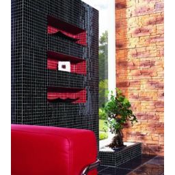 Paradyż Altea mozaika ścienno-podłogowa 29,8x29,8 cm prasowana czarny poler