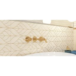 Paradyż Anello dekor ścienny 60x30 cm beżowa