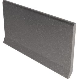 Paradyż Bazo cokół podłogowy 10x19,8 cm wywinięty ostry sól-pieprz czarny mat
