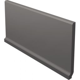 Paradyż Bazo cokół podłogowy 10x19,8 cm wywinięty monokolor czarny mat