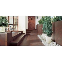 Paradyż Cloud Brown stopnica 30x33 cm STR prosta kapinos brązowy mat