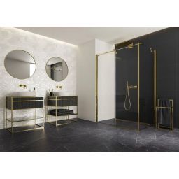 Paradyż Elegant Surface płytka ścienna 29,8x89,8 cm czarny mat