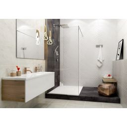 Paradyż Emilly płytka ścienna 30x60 cm STR biała