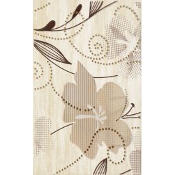 Paradyż Doppia dekor ścienny 25x40 cm B beżowy połysk