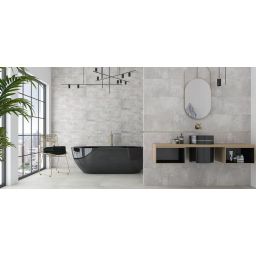 Paradyż Industrial Chic płytka ścienna 29,8x89,8 cm grafitowy mat