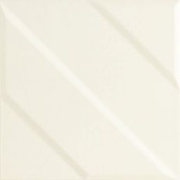 Paradyż Urban Colours dekor ścienny 19,8x19,8 cm Perla motyw B STR biały mat