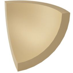 Paradyż Gamma kształtka 3x3 cm D beżowy mat