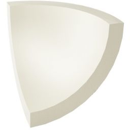 Paradyż Gamma kształtka 3x3 cm D biały mat