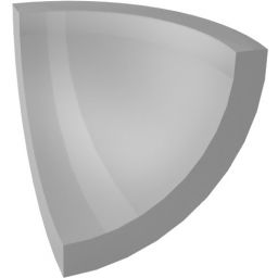 Paradyż Gamma kształtka 3x3 cm D szara