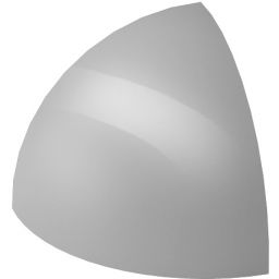 Paradyż Gamma kształtka 3x3 cm E szara