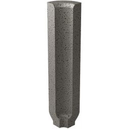 Paradyż Bazo profil 3x10 cm wewnętrzny sól-pieprz szary mat