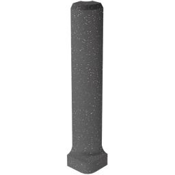 Paradyż Bazo profil 3x10 cm zewnętrzny sól-pieprz czarny mat